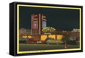 Club Bingo, Las Vegas, Nevada-null-Framed Stretched Canvas