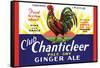 Club Chanticleer Pale Dry Ginger Ale-null-Framed Stretched Canvas