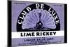 Club De Luxe Lime Rickey-null-Mounted Art Print