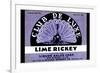 Club De Luxe Lime Rickey-null-Framed Premium Giclee Print