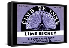 Club De Luxe Lime Rickey-null-Framed Stretched Canvas