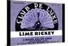 Club De Luxe Lime Rickey-null-Mounted Art Print