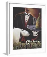 Club de Metro-Michael L^ Kungl-Framed Art Print