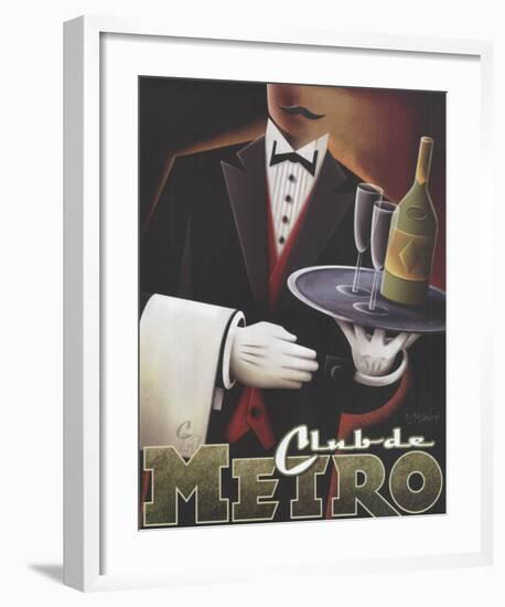 Club de Metro-Michael L^ Kungl-Framed Art Print