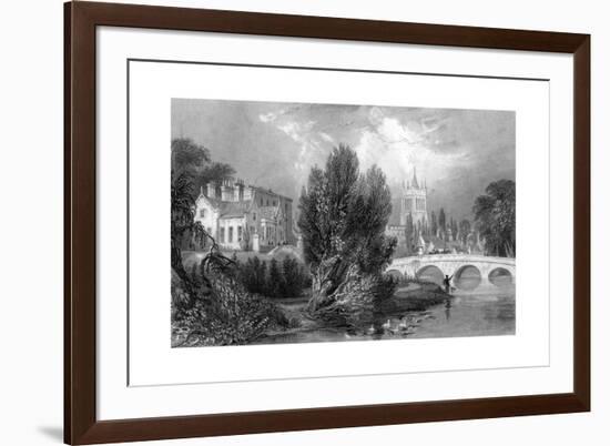 Club House, Melton Mowbray, Leicestershire, 19th Century-S Lacey-Framed Giclee Print