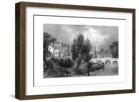 Club House, Melton Mowbray, Leicestershire, 19th Century-S Lacey-Framed Giclee Print