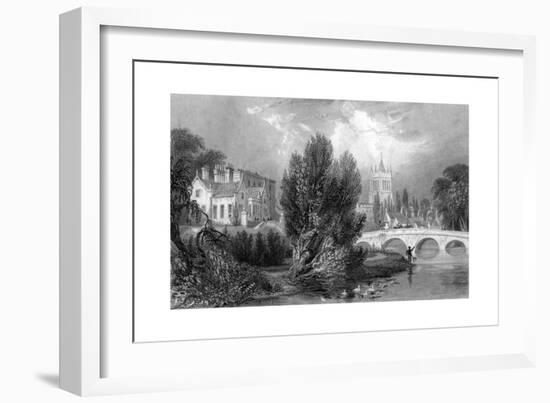 Club House, Melton Mowbray, Leicestershire, 19th Century-S Lacey-Framed Giclee Print