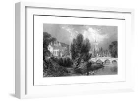 Club House, Melton Mowbray, Leicestershire, 19th Century-S Lacey-Framed Giclee Print