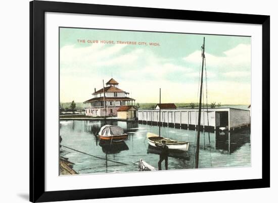 Club House, Traverse City, Michigan-null-Framed Art Print