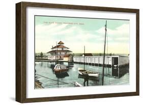 Club House, Traverse City, Michigan-null-Framed Art Print