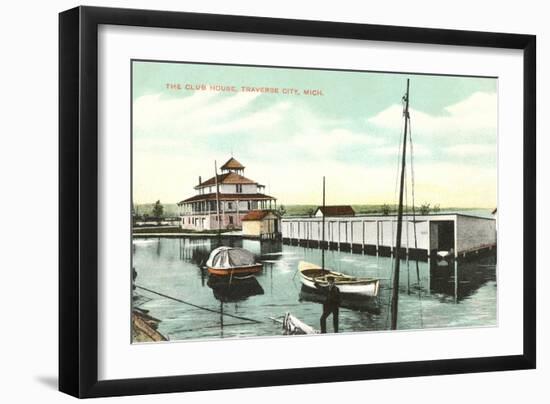 Club House, Traverse City, Michigan-null-Framed Art Print