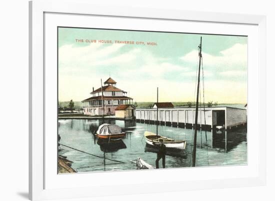 Club House, Traverse City, Michigan-null-Framed Premium Giclee Print