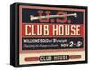 Club House-Art Of The Cigar-Framed Stretched Canvas