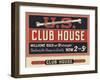 Club House-Art Of The Cigar-Framed Giclee Print