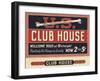 Club House-Art Of The Cigar-Framed Giclee Print