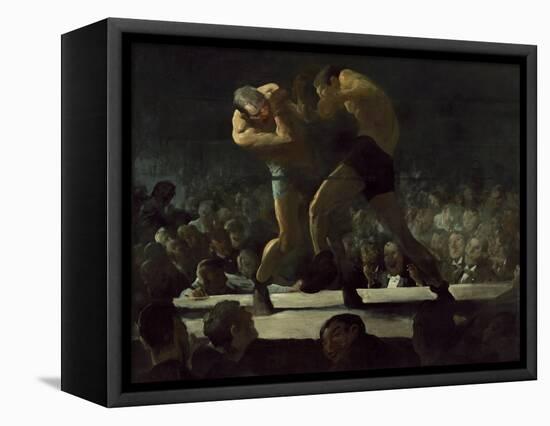 Club Night, 1907-George Bellows-Framed Stretched Canvas