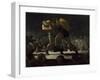 Club Night, by George Bellows, 1907, American painting,-George Bellows-Framed Art Print