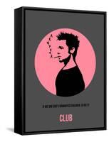 Club Poster 1-Anna Malkin-Framed Stretched Canvas