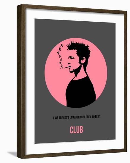 Club Poster 1-Anna Malkin-Framed Art Print