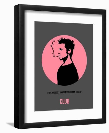 Club Poster 1-Anna Malkin-Framed Art Print