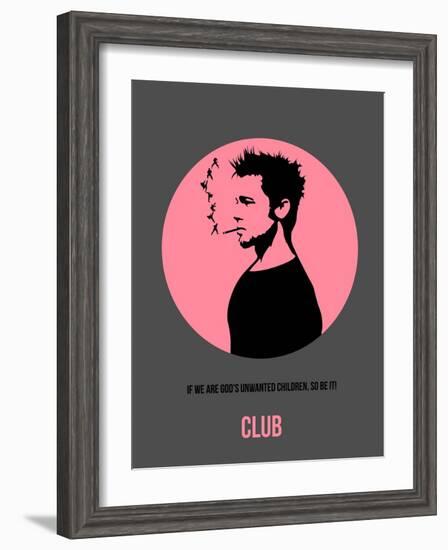 Club Poster 1-Anna Malkin-Framed Art Print