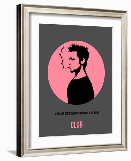 Club Poster 1-Anna Malkin-Framed Art Print