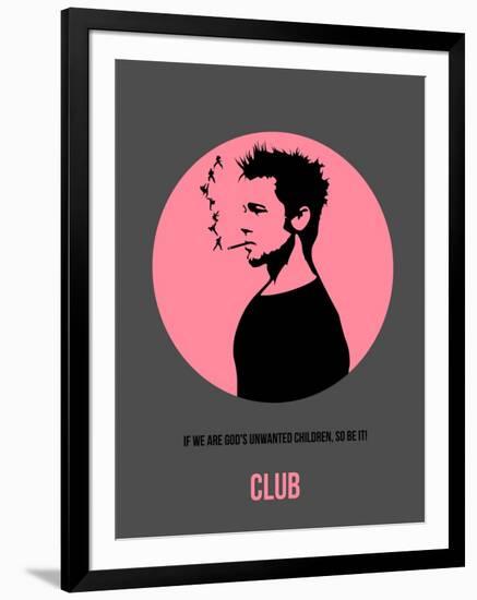 Club Poster 1-Anna Malkin-Framed Art Print