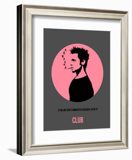 Club Poster 1-Anna Malkin-Framed Art Print