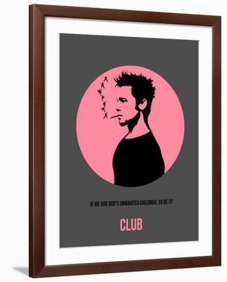 Club Poster 1-Anna Malkin-Framed Art Print