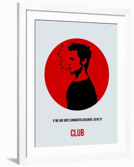 Club Poster 2-Anna Malkin-Framed Art Print