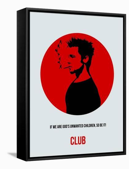 Club Poster 2-Anna Malkin-Framed Stretched Canvas