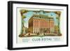 Club Royal Brand Cigar Box Label-Lantern Press-Framed Art Print