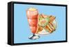 Club Sandwich and Float-null-Framed Stretched Canvas