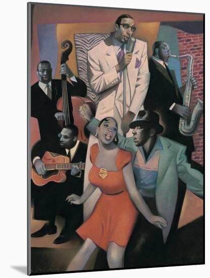 Club Zanzibar-Gary Kelley-Mounted Art Print