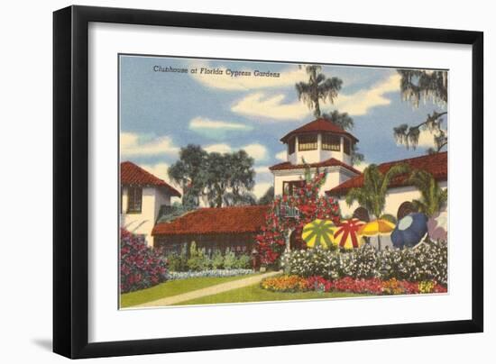 Clubhouse, Cypress Gardens, Florida-null-Framed Art Print