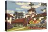 Clubhouse, Cypress Gardens, Florida-null-Stretched Canvas