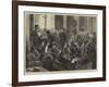 Clubs, an Evening at the Guards' Institute-Edward Frederick Brewtnall-Framed Giclee Print