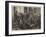 Clubs, an Evening at the Guards' Institute-Edward Frederick Brewtnall-Framed Giclee Print