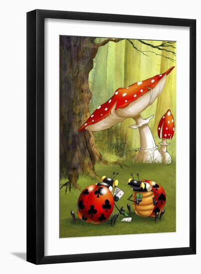 Clubs and Spades-Francois Ruyer-Framed Giclee Print