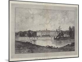 Clumber Park, the Seat of the Duke of Newcastle-Charles Auguste Loye-Mounted Giclee Print