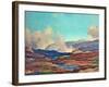 Clunie, 1929-1930 (Oil on Canvas)-David Young Cameron-Framed Giclee Print