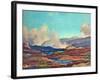 Clunie, 1929-1930 (Oil on Canvas)-David Young Cameron-Framed Giclee Print
