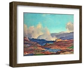 Clunie, 1929-1930 (Oil on Canvas)-David Young Cameron-Framed Giclee Print