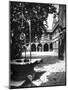 Cluny Abbey Hotel Seen from the Courtyard in Paris-Adolphe Brune-Mounted Photographic Print