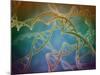Cluster of DNA Strands-Stocktrek Images-Mounted Photographic Print