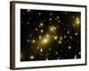 Cluster of Galaxies, Abell 2218, in Constellation Draco from Hubble Space Telescope-Andrew Fruchter-Framed Photographic Print