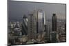Cluster of High Rise Buildings in the City of London-Richard Bryant-Mounted Photographic Print