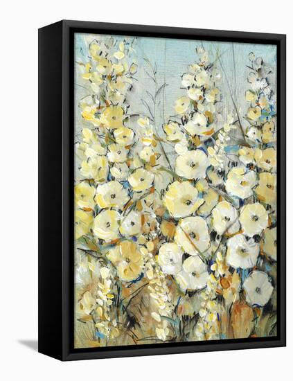 Cluster of Hollyhock I-Tim O'toole-Framed Stretched Canvas