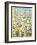 Cluster of Hollyhock I-Tim O'toole-Framed Art Print