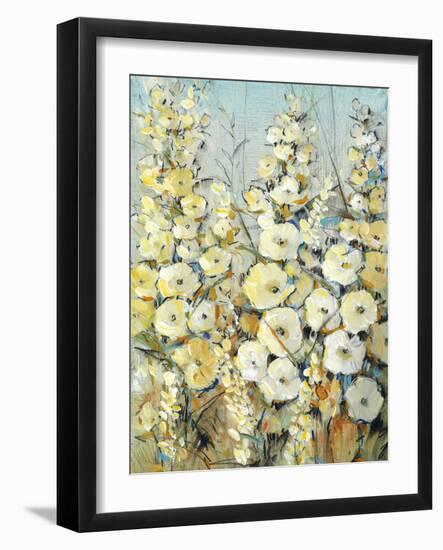 Cluster of Hollyhock I-Tim O'toole-Framed Art Print